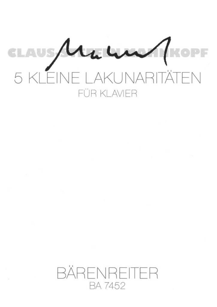 Funf kleine Lakunaritaten